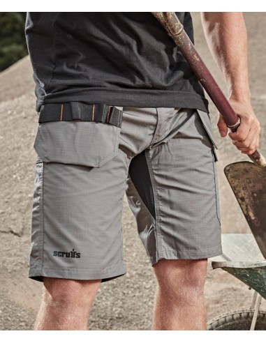 SCR-S441-Short Trade Flex avec poches-étuis